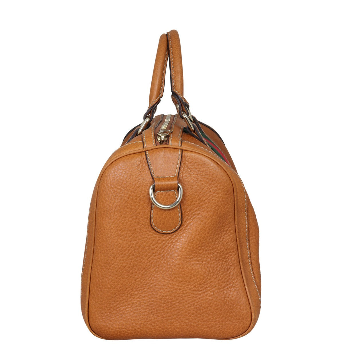 Gucci Vintage Web Boston Bag Medium