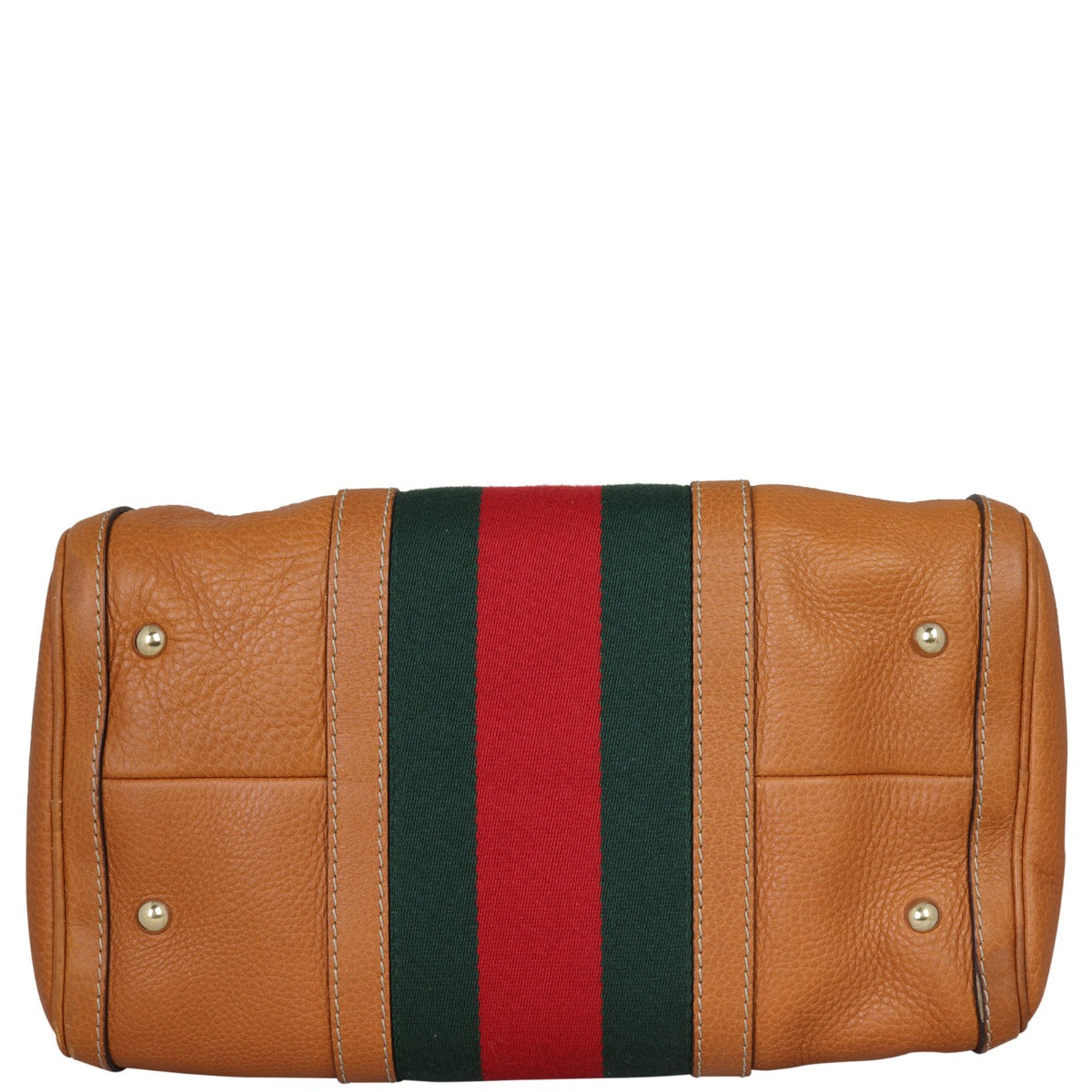 Gucci Vintage Web Boston Bag Medium