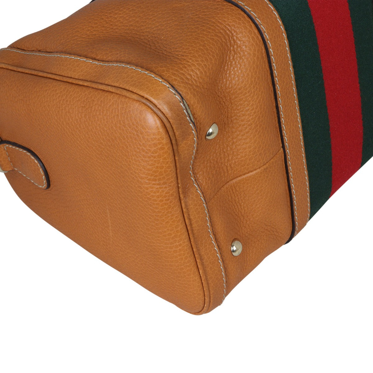 Gucci Vintage Web Boston Bag Medium