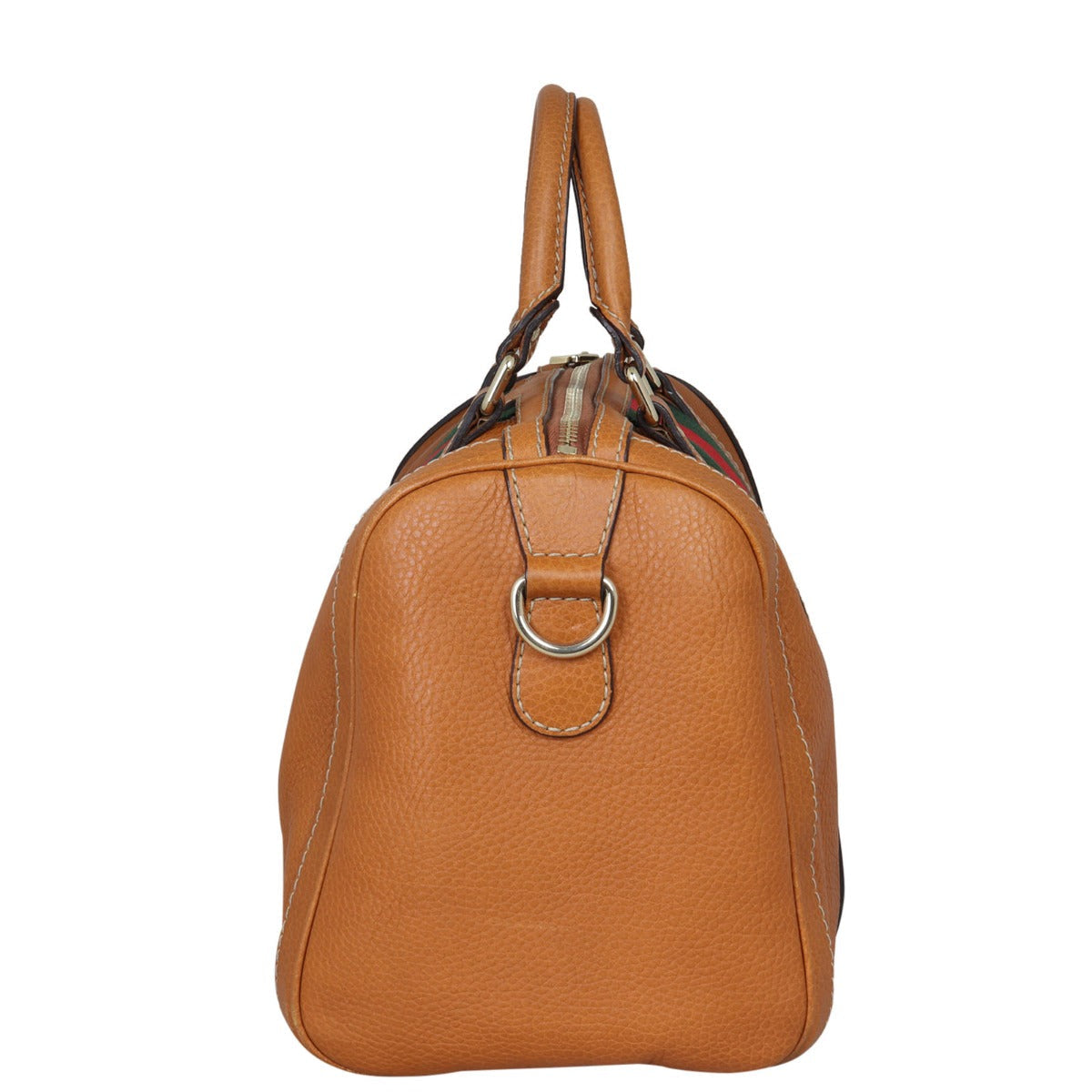 Gucci Vintage Web Boston Bag Medium