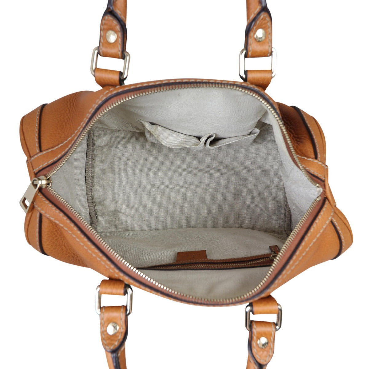 Gucci Vintage Web Boston Bag Medium