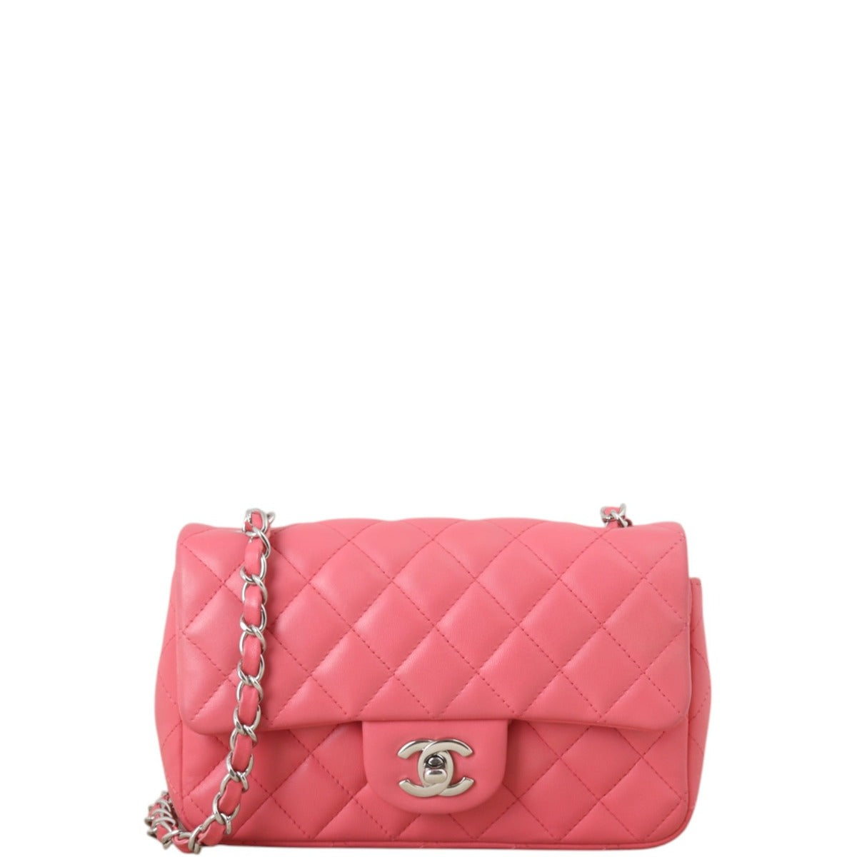 Chanel Classic Flap Mini Rectangular Bag Lambskin