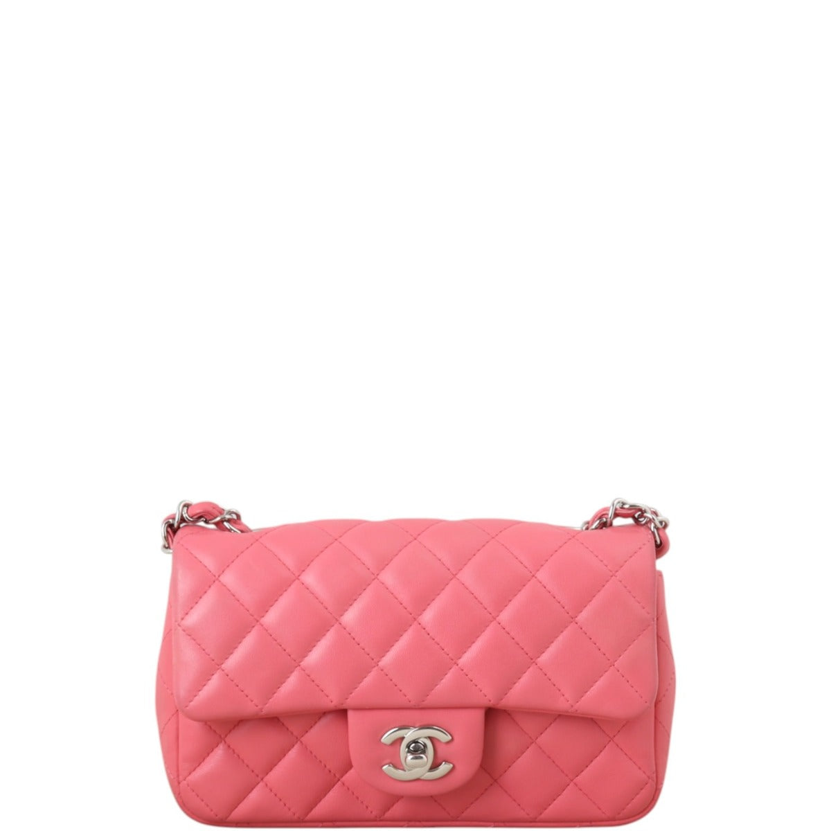 Chanel Classic Flap Mini Rectangular Bag Lambskin