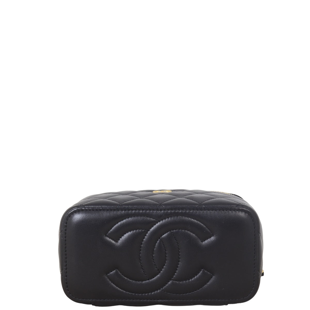 Chanel Vanity Case with Coco Heart Chain