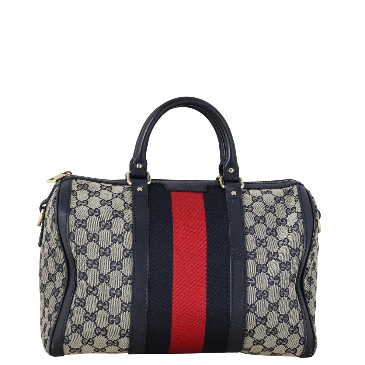 Gucci Vintage Web Original GG Boston Bag Medium