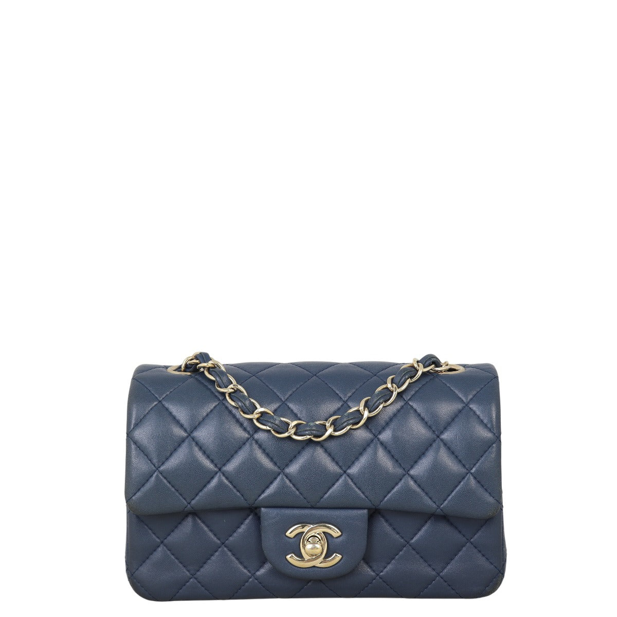 Chanel Classic Flap Mini Rectangular Bag Lambskin