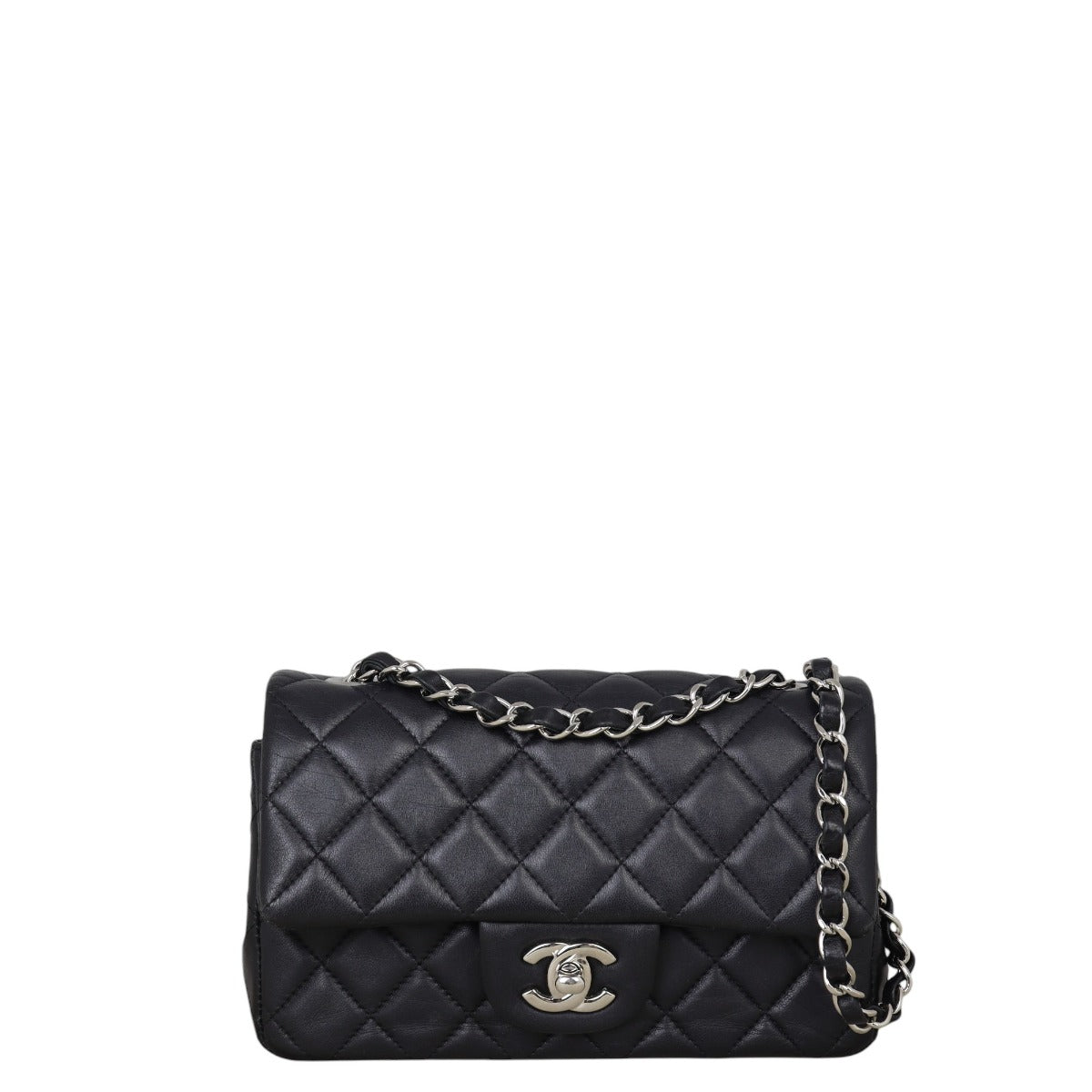 Chanel Classic Flap Mini Rectangular Bag Lambskin