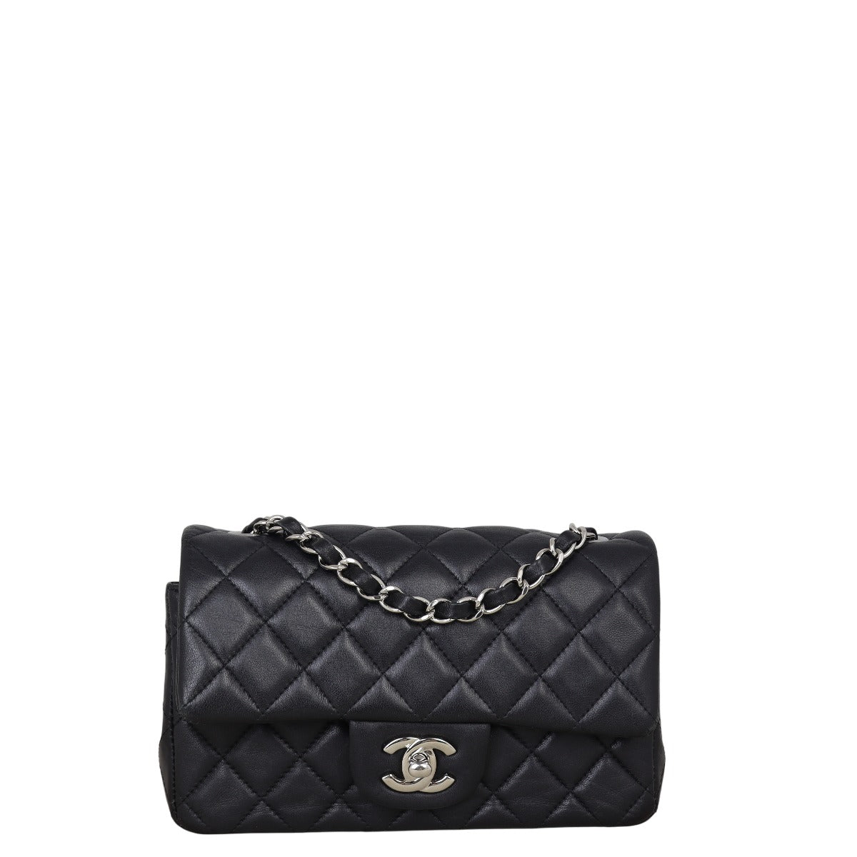Chanel Classic Flap Mini Rectangular Bag Lambskin