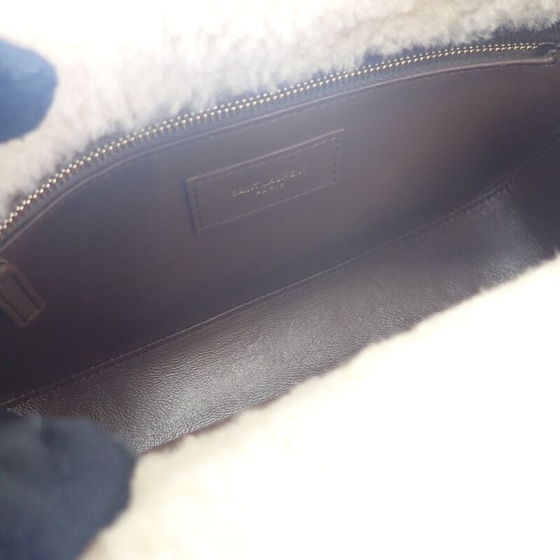 Saint Laurent Le Saint Cassette Hobo zlw Shoulder Bag Handbag Suede Boa