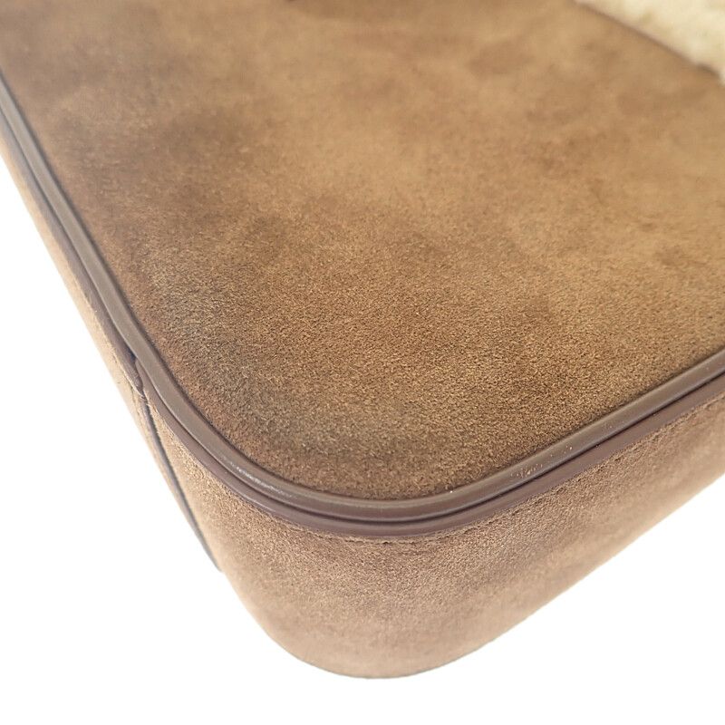 Saint Laurent Le Saint Cassette Hobo zlw Shoulder Bag Handbag Suede Boa