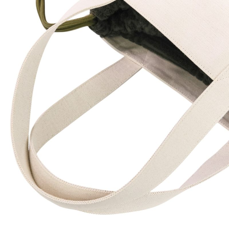 Bottega Veneta Canvas Mix Jacquard Travel Bag Boston Bag Green Men