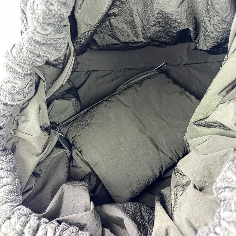 Bottega Veneta Canvas Mix Jacquard Travel Bag Boston Bag Green Men