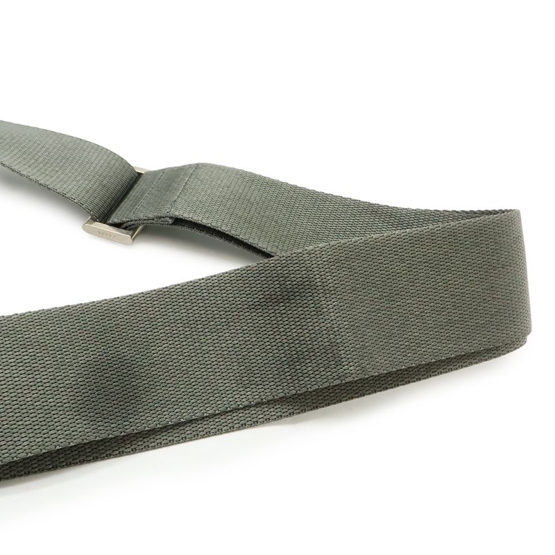 Prada Sport Line Boston Bag Travel Purse Travel Bag Nylon Nero Black Gray 4 V0369