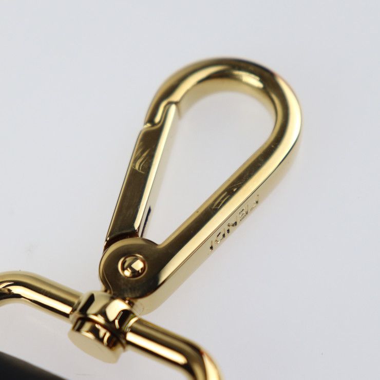 Fendi Tote Bag 7 Va558 Canvas Black Gold Fendace Versace Collaboration 2-Way