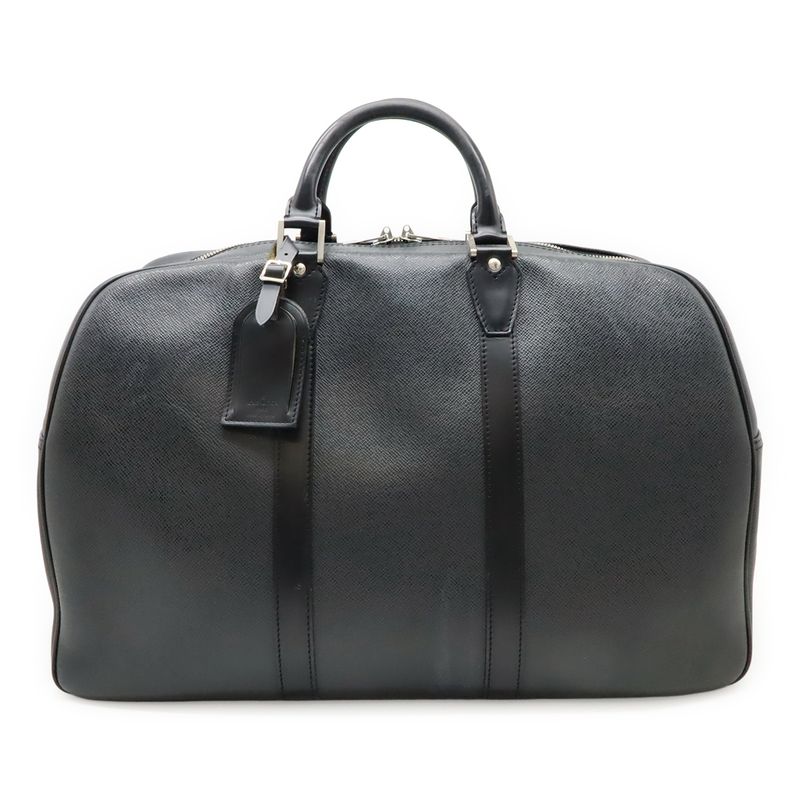 Louis Vuitton Taiga Kendall PM Boston Bag Travel Purse Travel Bag Ardoise Black