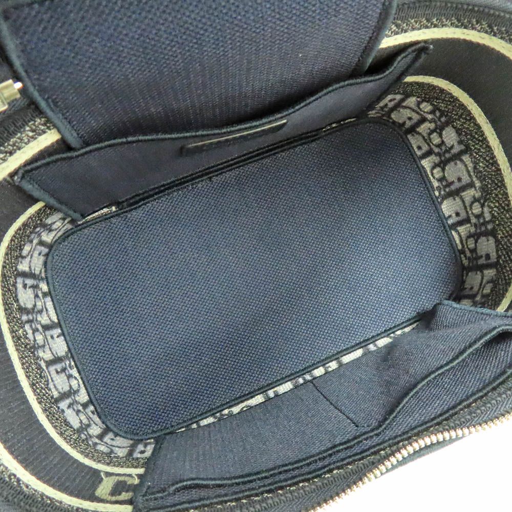 Dior Travel Vanity Medium Navy Oblique Bag With Mitzah Women's