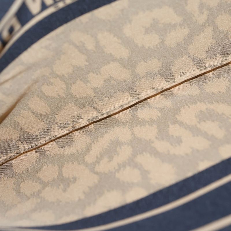 Christian Dior Mitzah Leopard Travel Zip Pouch S5440 Slnc