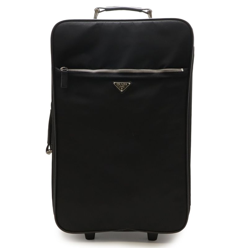 Prada Nylon Carry Bag Carry Case Trolley Bag Travel Bag Nero Black