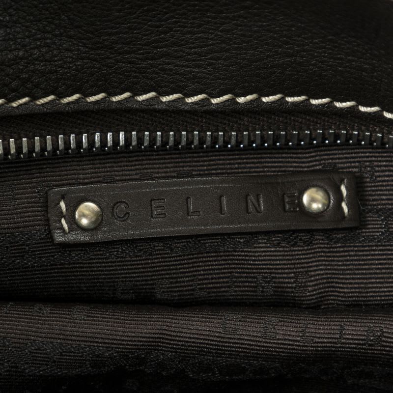 Celine Bittersweet Hobo Brown Smooth Calfskin Leather