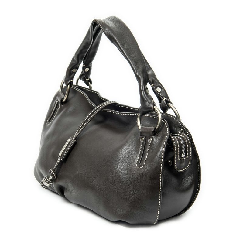 Celine Bittersweet Hobo Brown Smooth Calfskin Leather