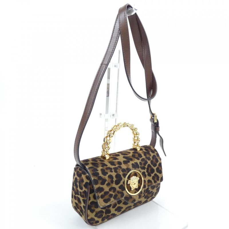 Versace Leopard La Medusa Bag