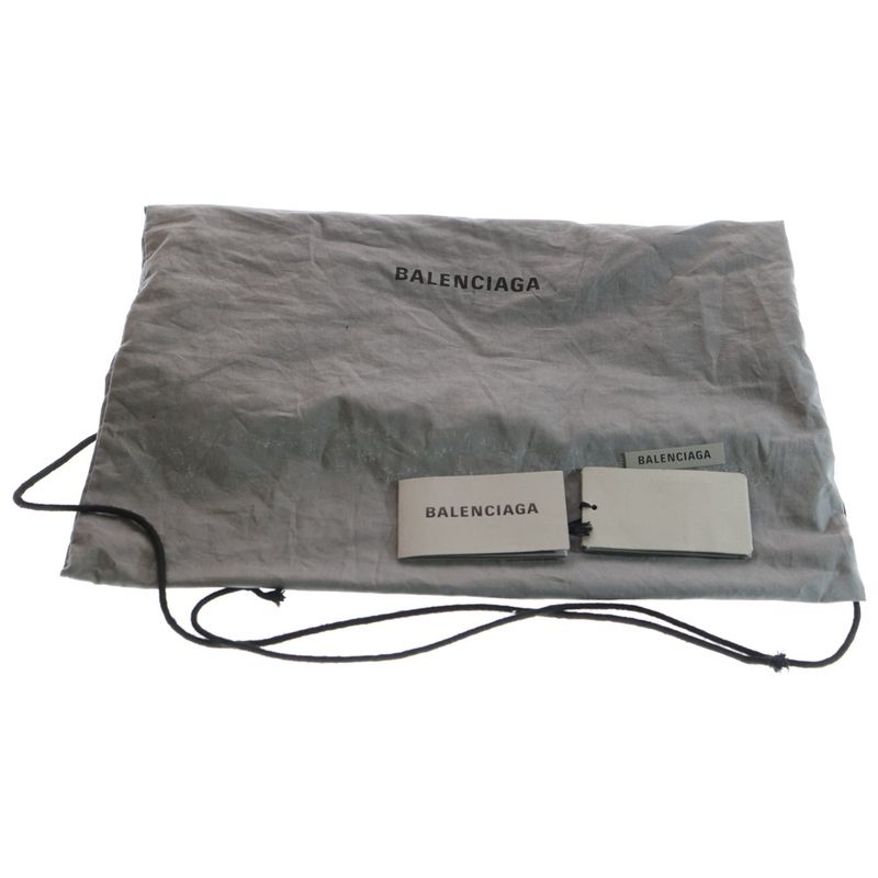 Balenciaga Luca Golle Shoulder Bag Leather Orange