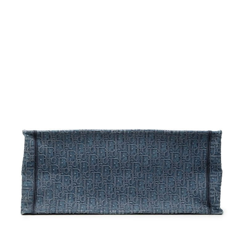 Dior Oblique Book Travel Blue Denim