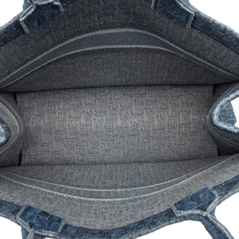 Dior Oblique Book Travel Blue Denim
