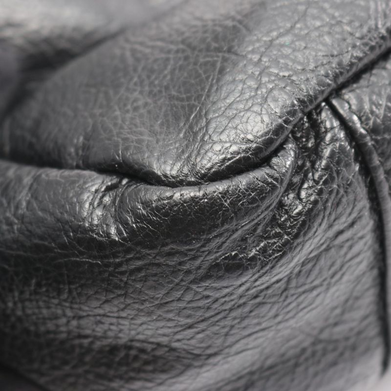 Balenciaga Shoulder Bag Monaco Black Leather