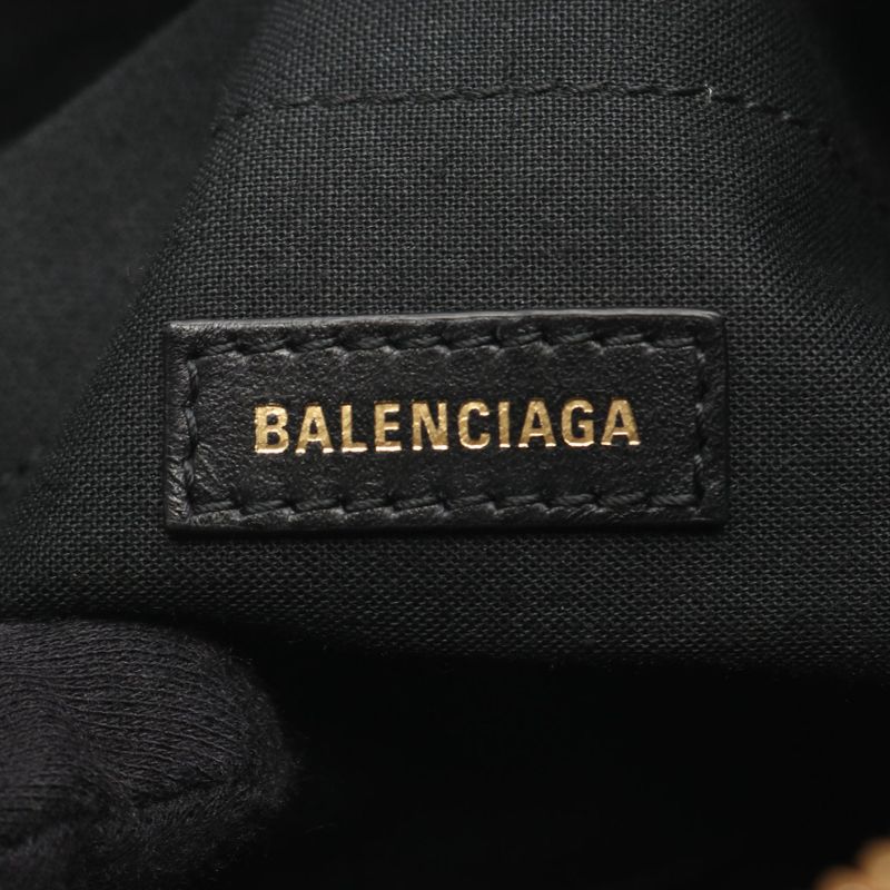 Balenciaga Shoulder Bag Monaco Black Leather