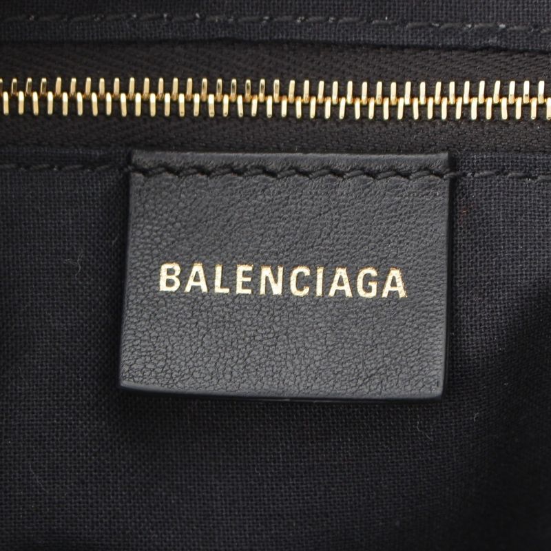 Balenciaga BB Monogram Camera Shoulder Bag Brown