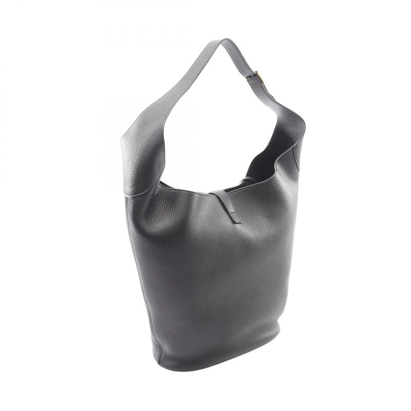 Saint Laurent Paris Shoulder Bag le 5 a 7 Hobo Black Leather