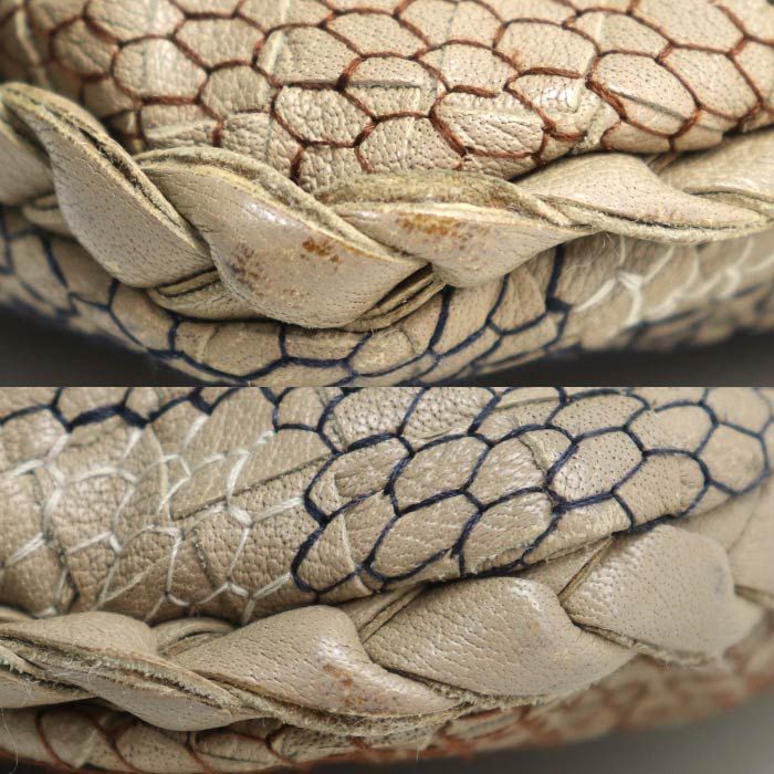 Bottega Veneta Hobo One Shoulder Bag Beige