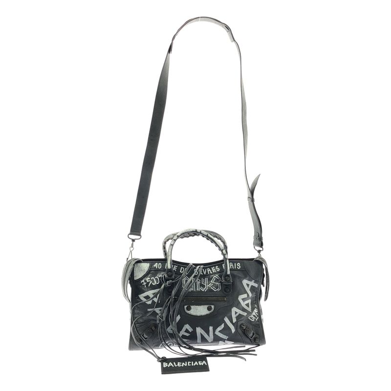 Balenciaga Classic City Graphic Shoulder Bag