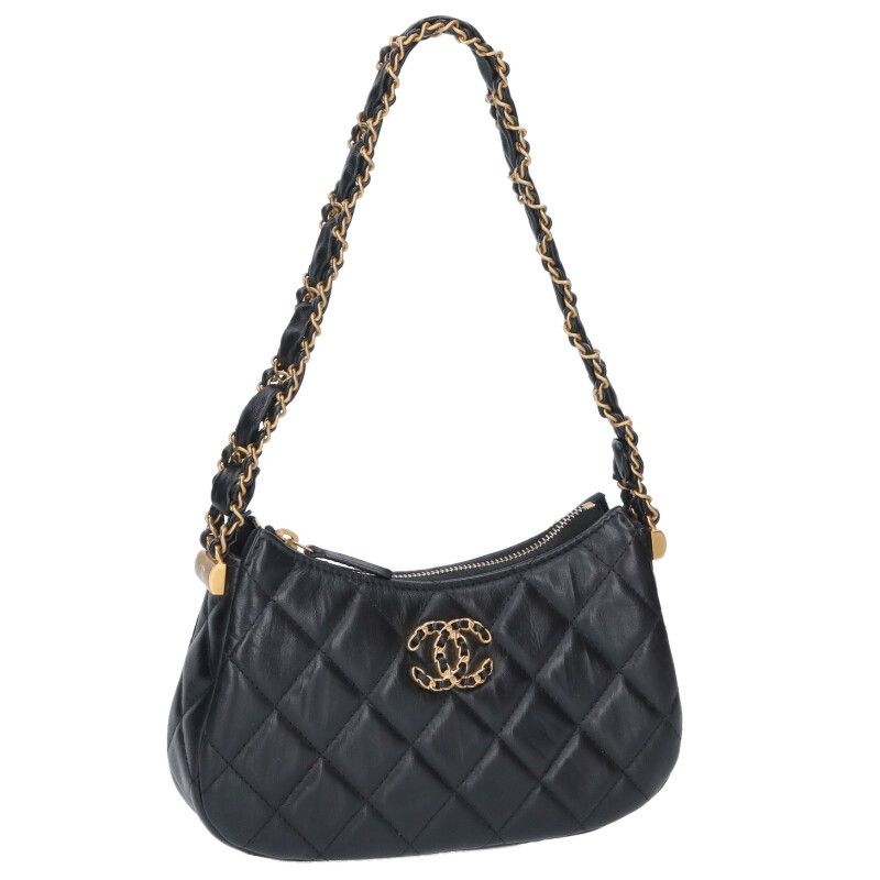Chanel 19 Quilted Small Hobo Handbag
