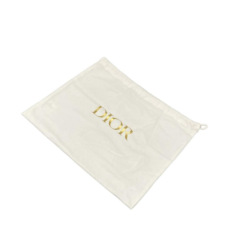 Dior Christian Pouch Travel Nomad Green White