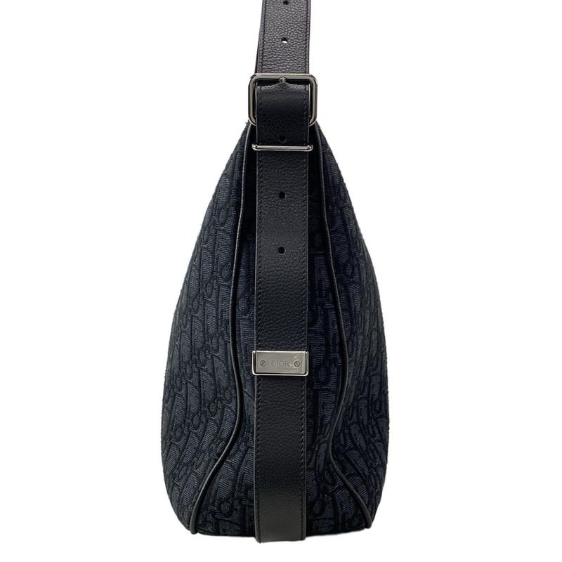 Dior Shoulder Bag Slider with Zip Hobo Large