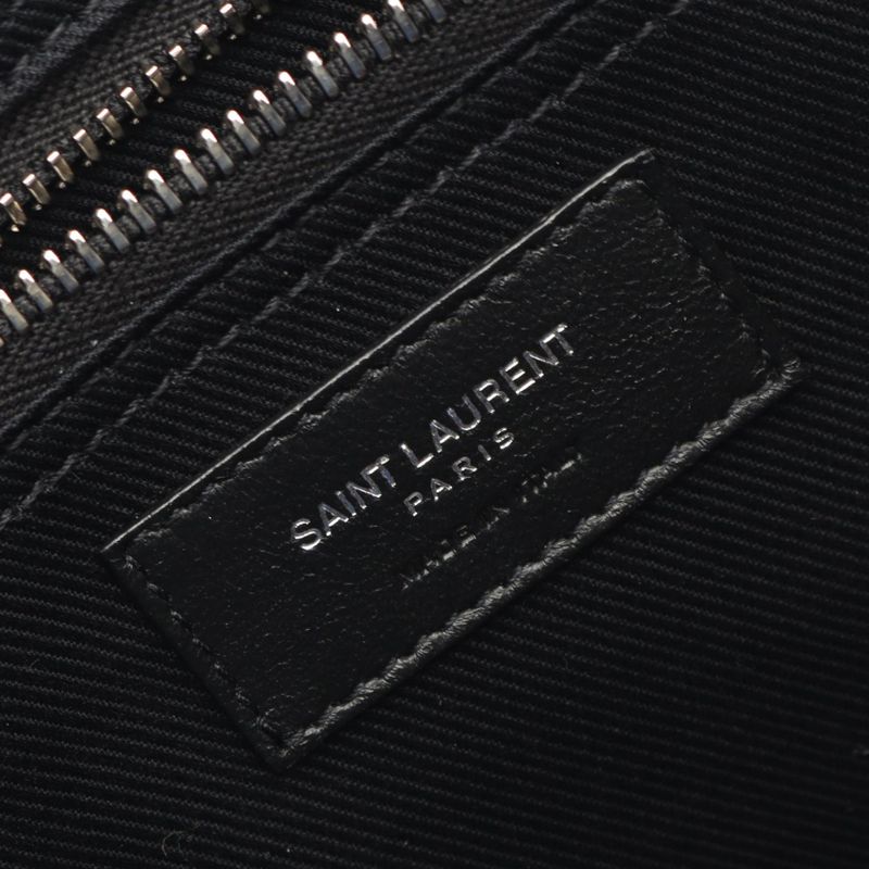 Saint Laurent Paris Tote Rive Gauche Black Leather