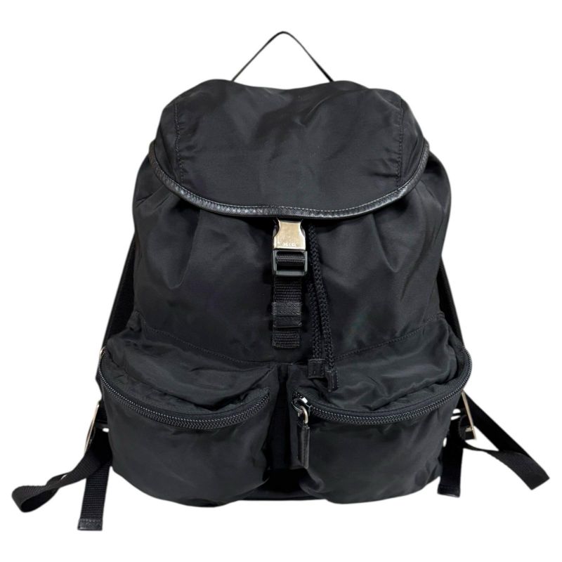 Prada Backpack Nylon Black