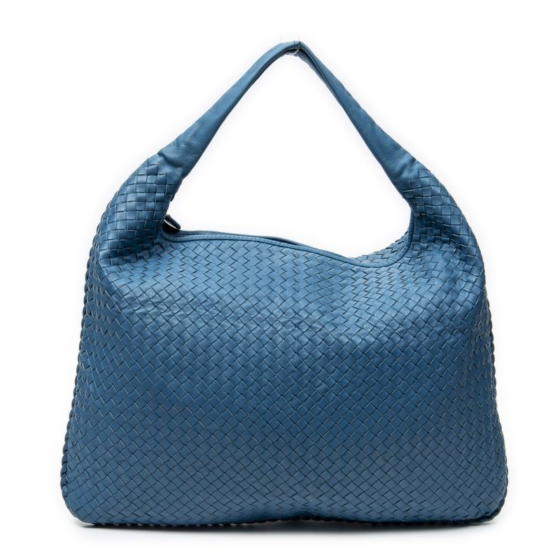 Bottega Veneta Maxi Hobo Tea Ruin Trenchato Leather