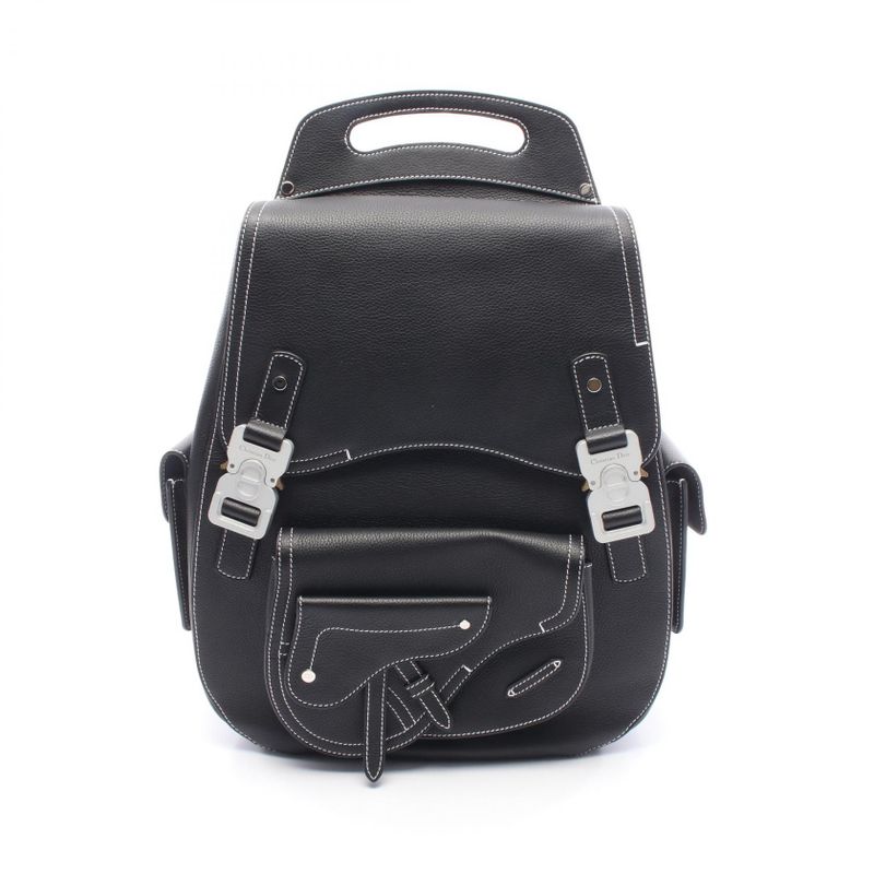 Dior Backpack Gallop Maxi Black Leather