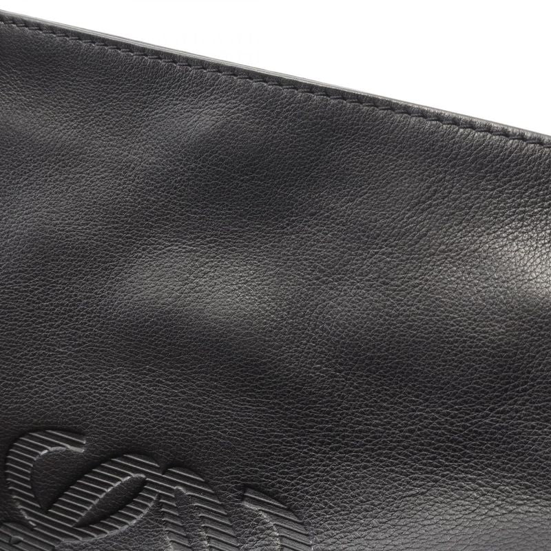 Loewe Shoulder Bag Anagram Black Leather