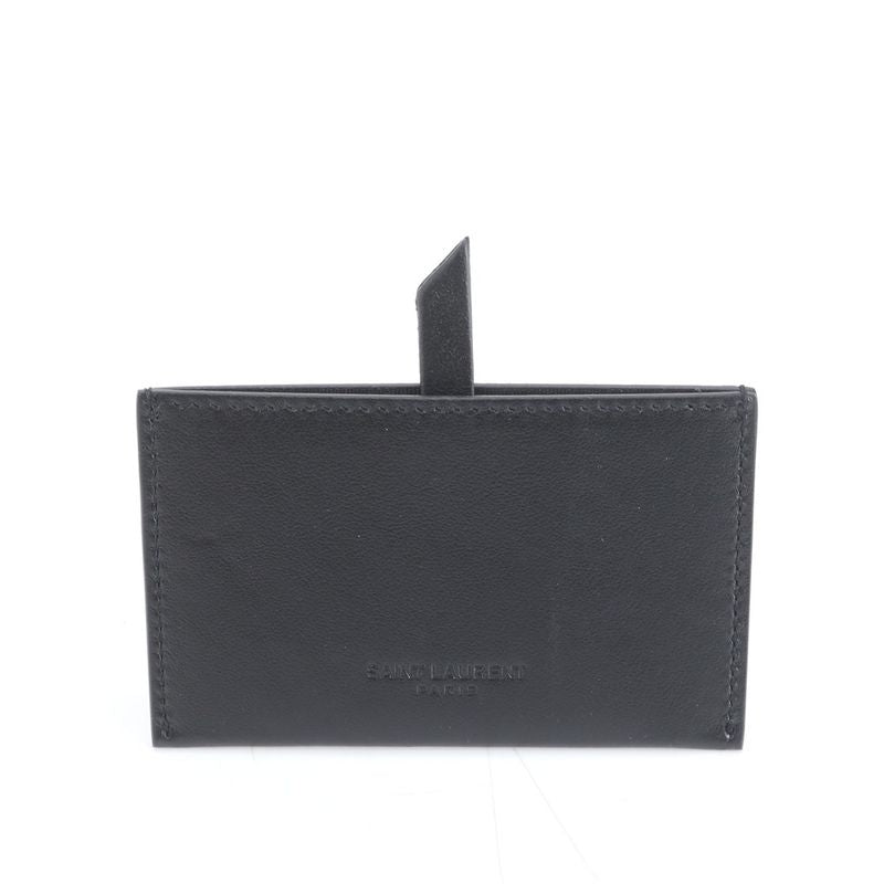 Saint Laurent Lot Paris YSL Leather Card Case Billfold Business