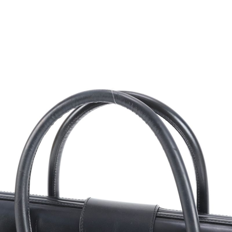 Loewe Anagram Leather Handbag Black