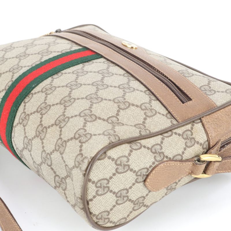 Gucci Vintage GG Supreme Sherry Line Shoulder Bag