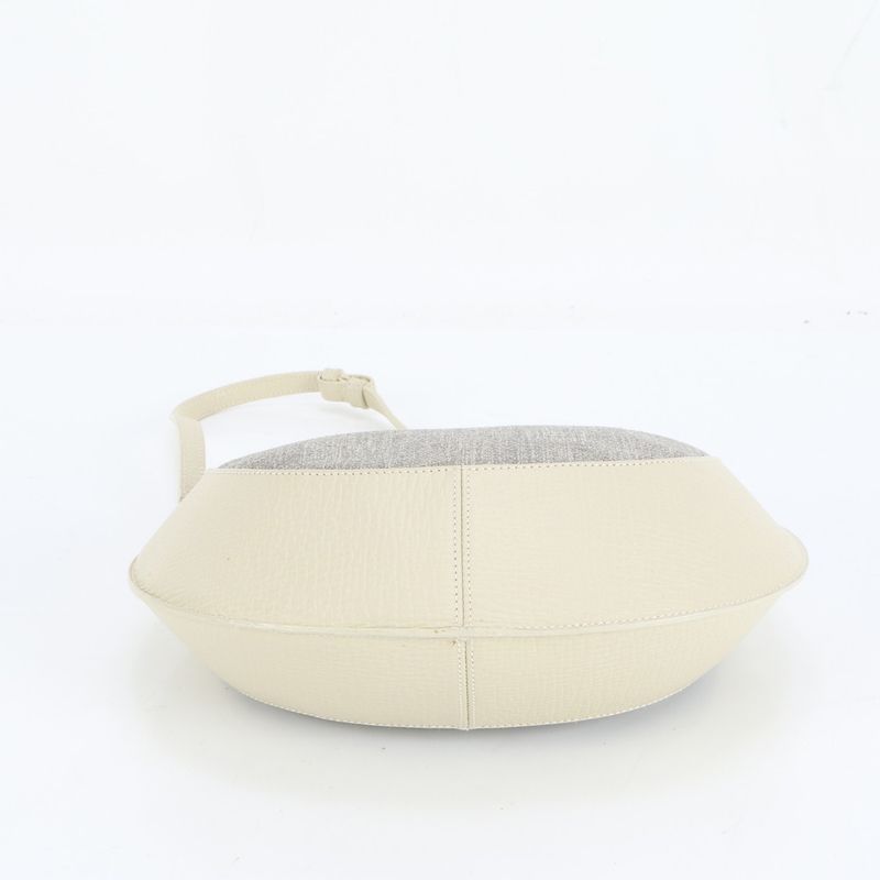 Loewe Hobo Leather Canvas Shoulder Bag