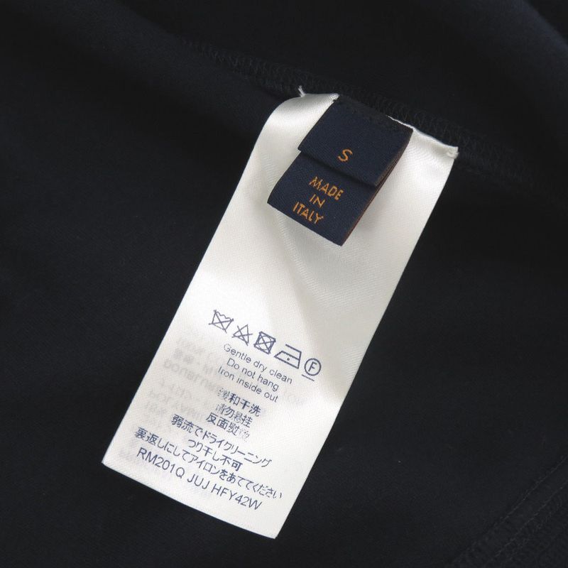 Louis Vuitton Travel Zip Up Hoodie Size S 1 A3 Lw9 Cotton Nylon Blue Dur Hoodie