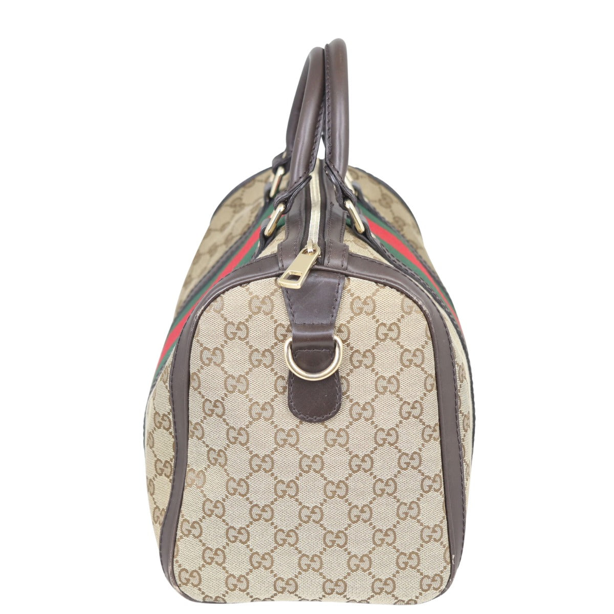 Gucci Vintage Web Original GG Boston Bag Medium