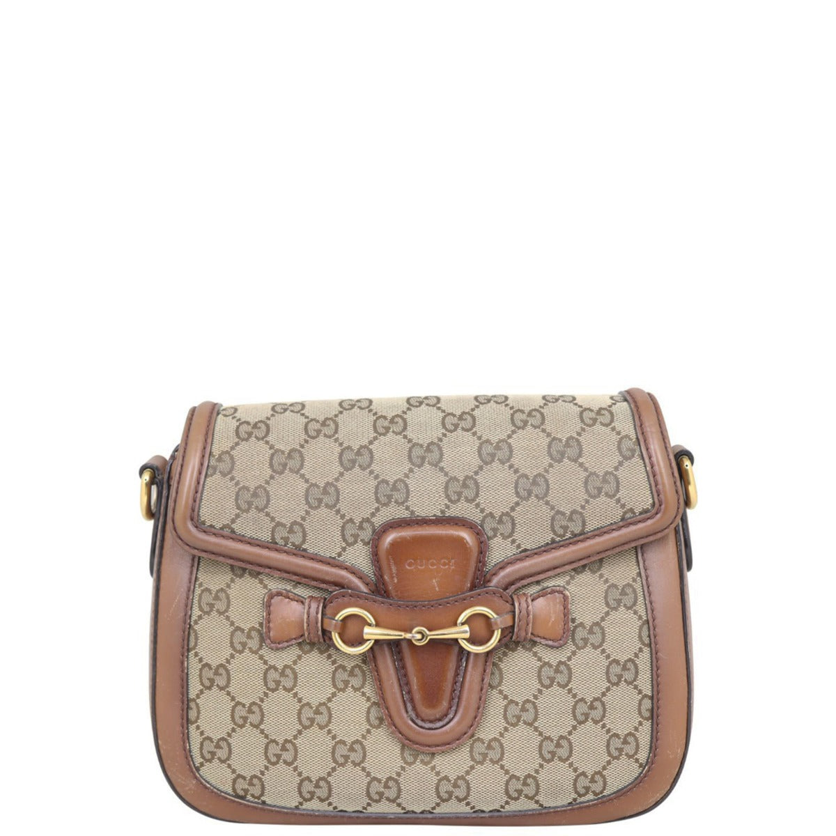 Gucci Original GG Lady Web Shoulder Bag