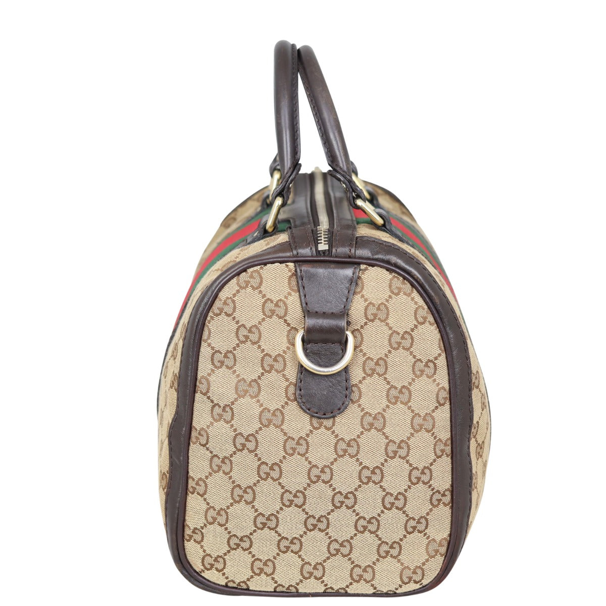 Gucci Vintage Web Original GG Boston Bag Medium